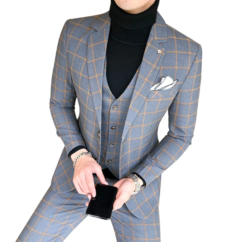 Men'S Grooming Kits - Blazer y chaleco y pantalones para
