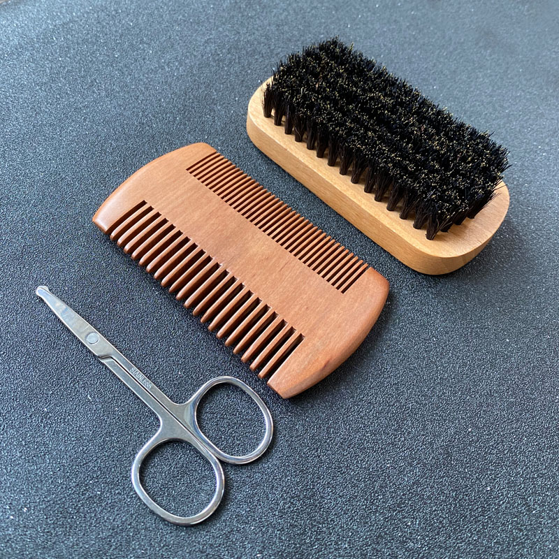 Men'S Grooming Bag - Set de Cuidado de Barba para