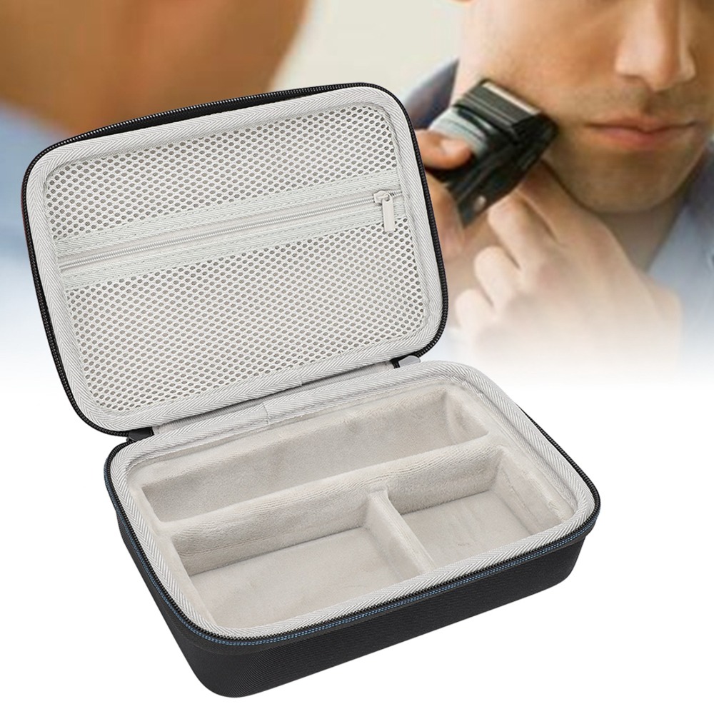 Men'S Grooming Bag - Bolsa de Almacenamiento Portátil para Cortadora