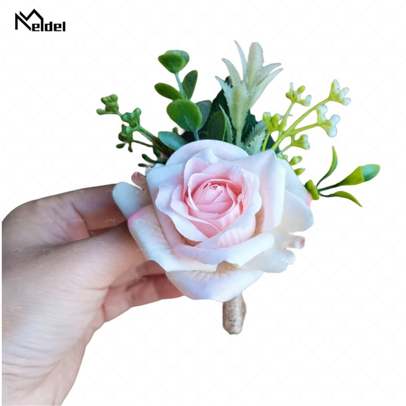 Men'S Grooming For Wedding - Ramillete de boda Boutonnieres flores para