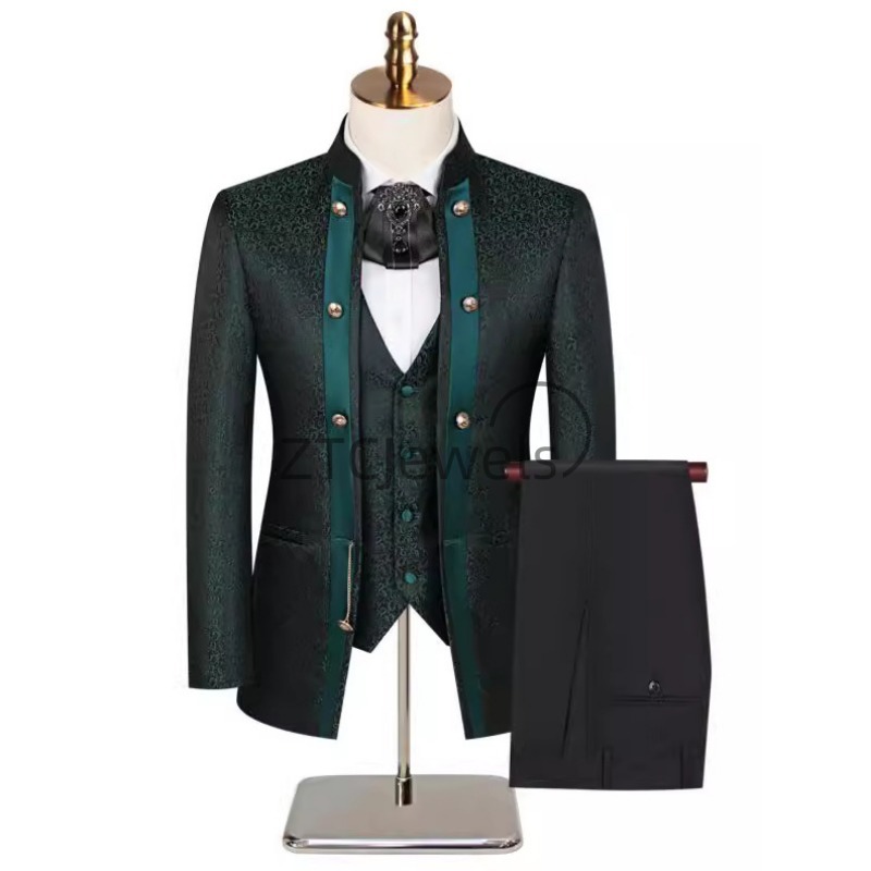 Men'S Grooming For Wedding - Traje de Hombre Estilo Chino 2026