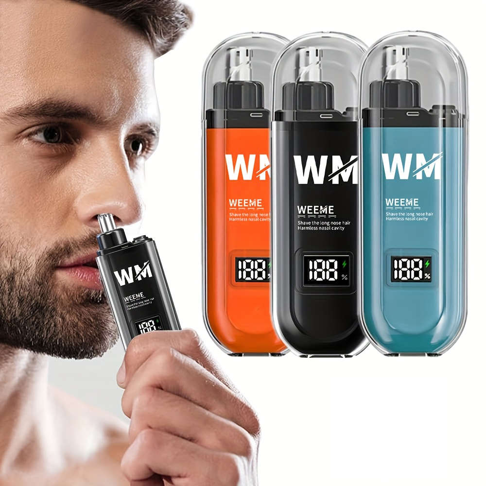 Men'S Grooming Haircut - Mini recortador de vello nasal portátil,