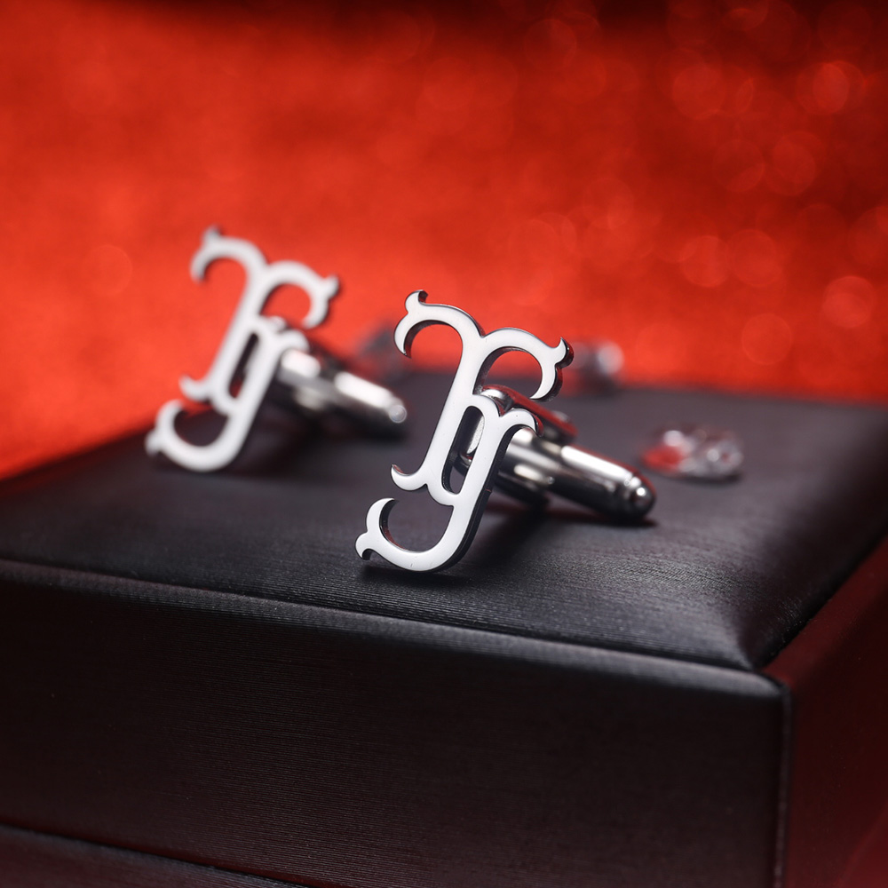 Gemelos con iniciales personal - Men'S Grooming For Wedding reseña y precio