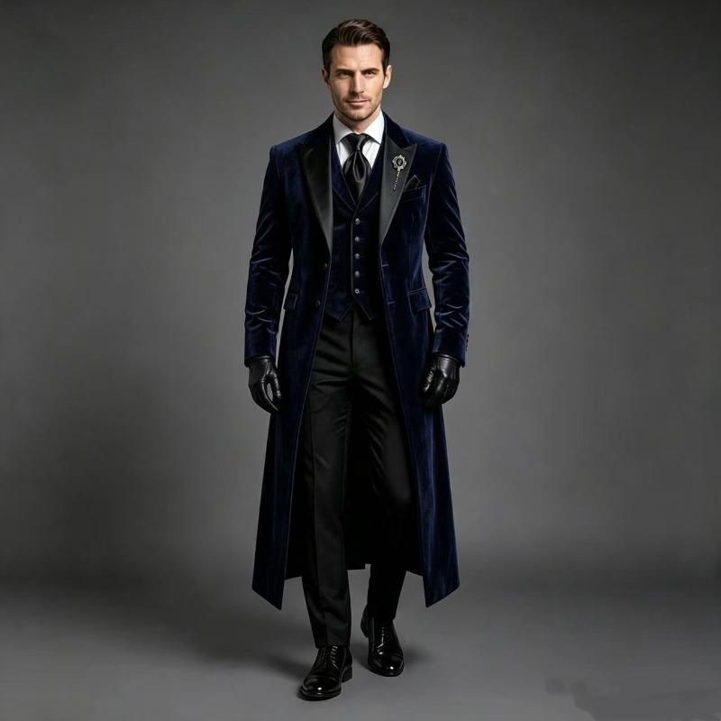 Trajes de terciopelo vintage e - X Men Grooming reseña y precio