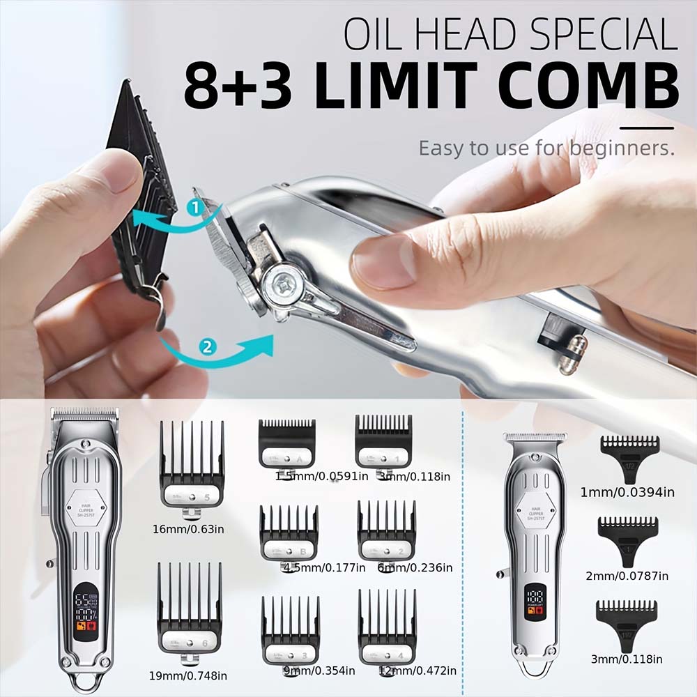 Juego de cortapelos y recortad - Men'S Grooming Set reseña y precio