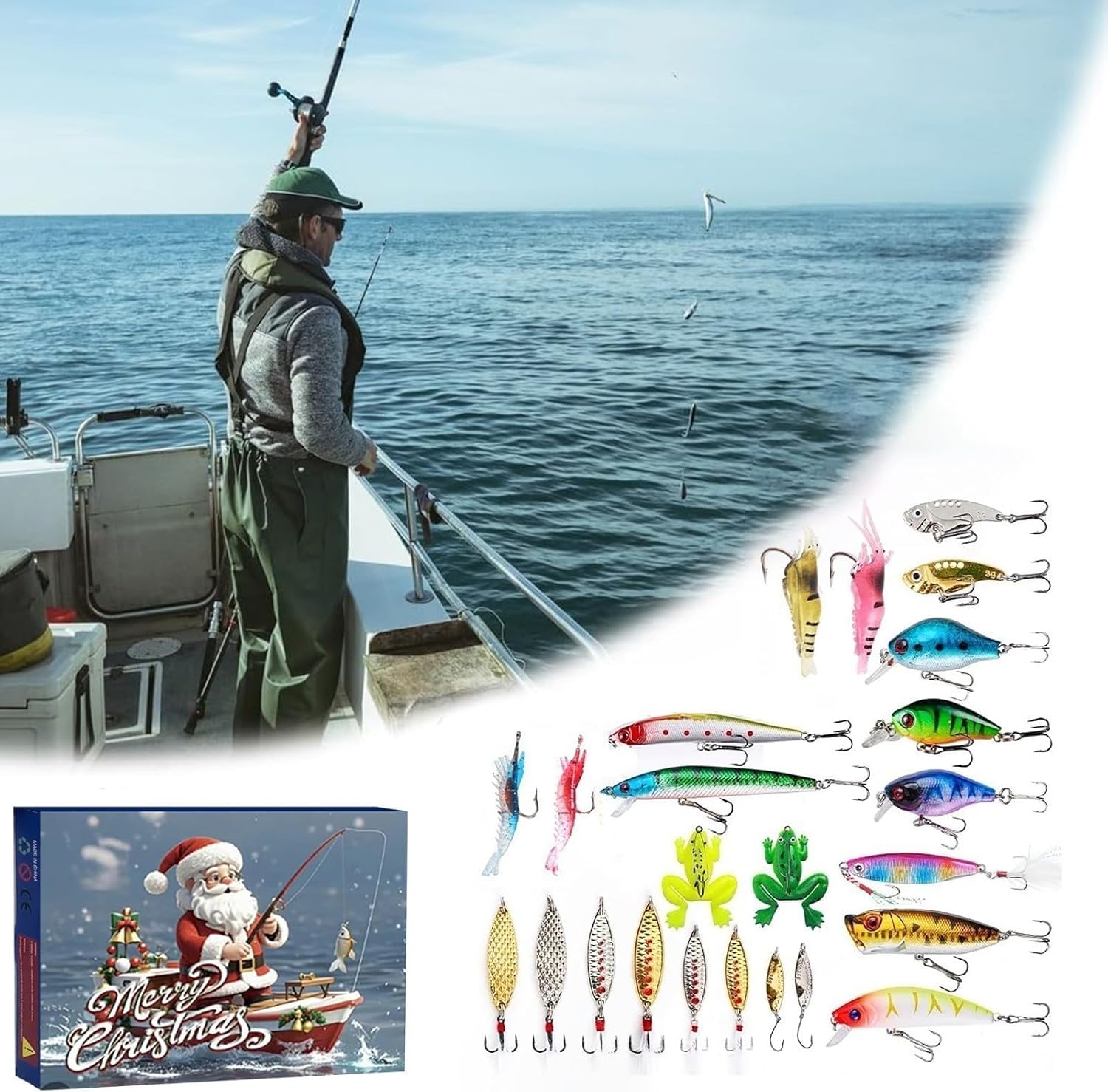 Calendario de Adviento Pesca C - Mens Grooming Advent Calendar reseña y precio