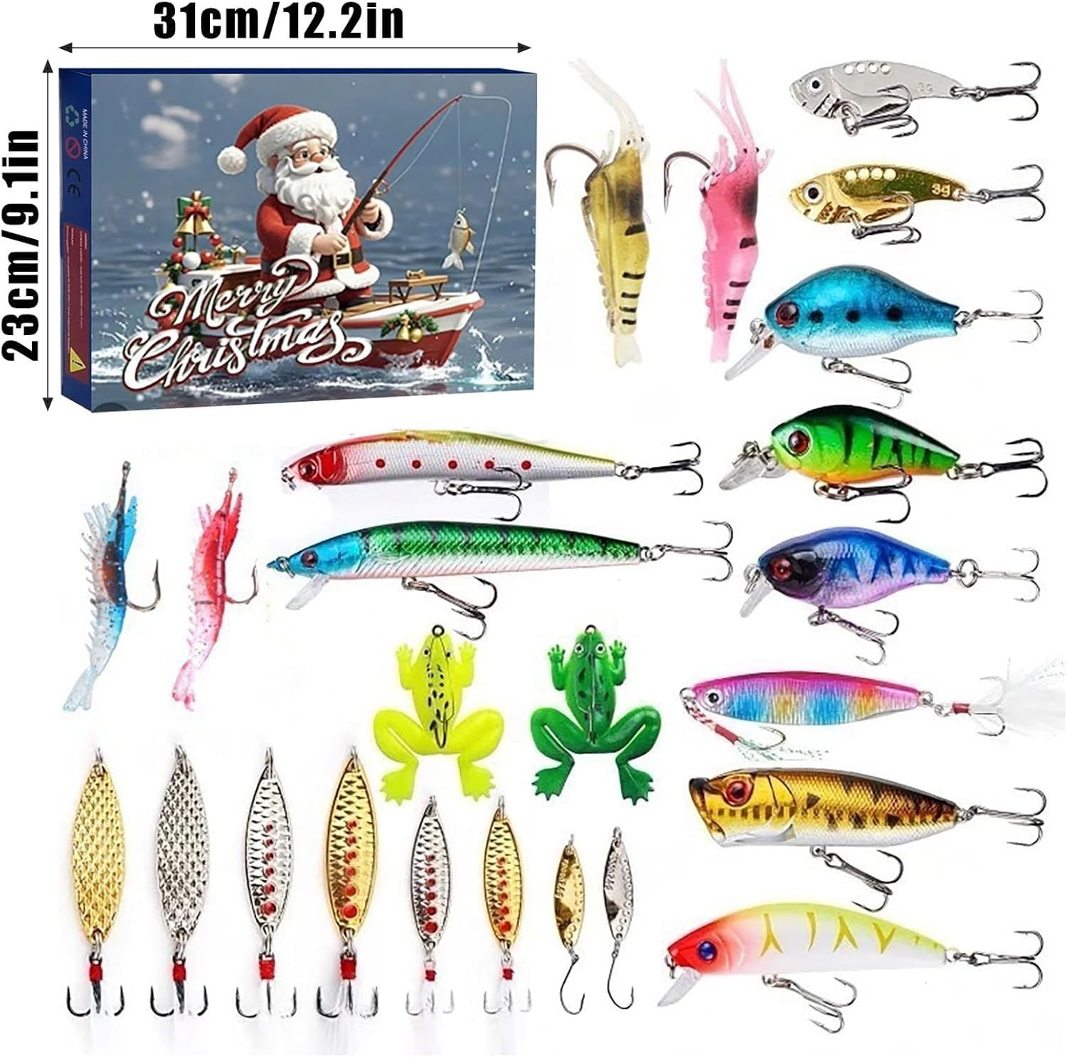 Calendario de Adviento Pesca C - Mens Grooming Advent Calendar reseña y precio