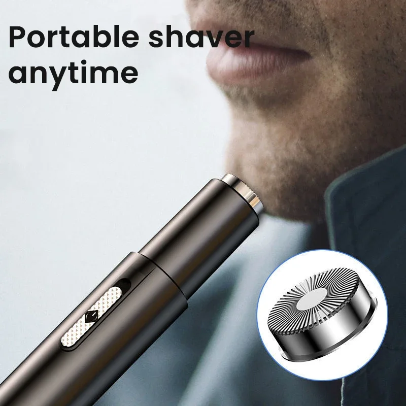 Recortador de vello nasal eléc - Men'S Grooming Haircut reseña y precio