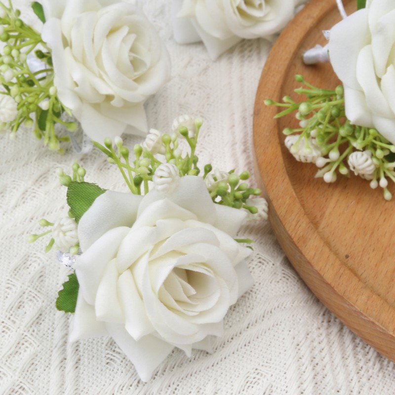 6 unids/set Boutonniere para h - Men'S Grooming For Wedding reseña y precio