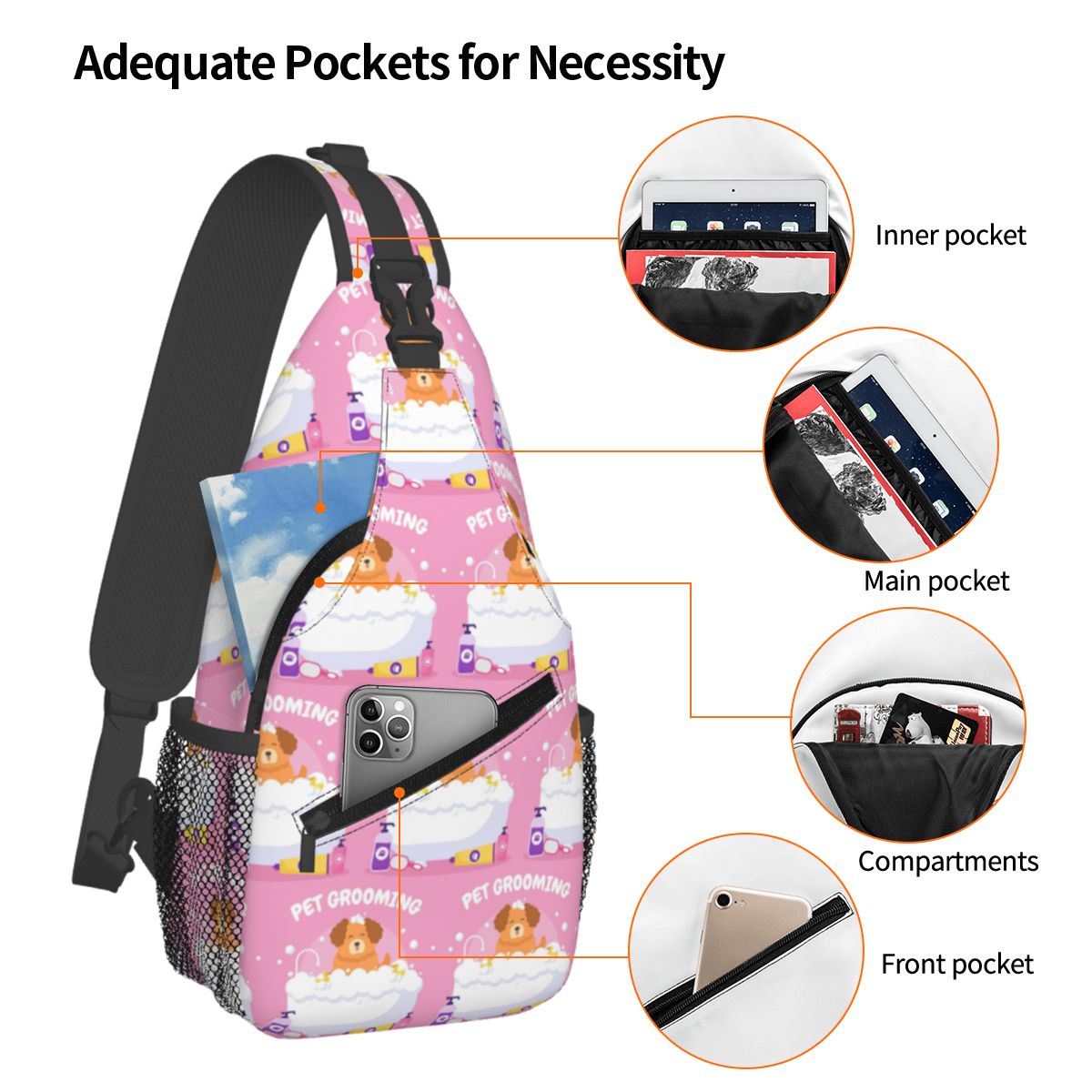 Bolso de pecho para aseo de ma - Men'S Grooming Bag reseña y precio