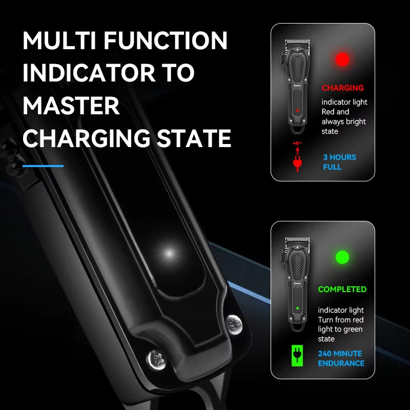 Kemei-cortadora de pelo eléctr - Men'S Grooming Set reseña y precio
