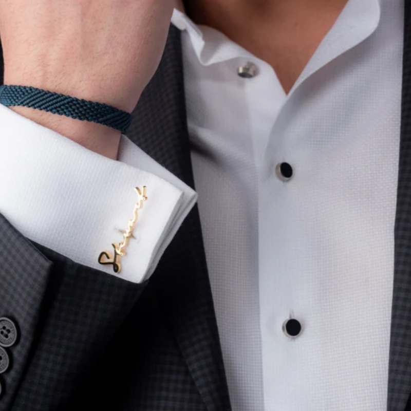 Mancuernillas con Nombre Perso - Men'S Grooming For Wedding reseña y precio