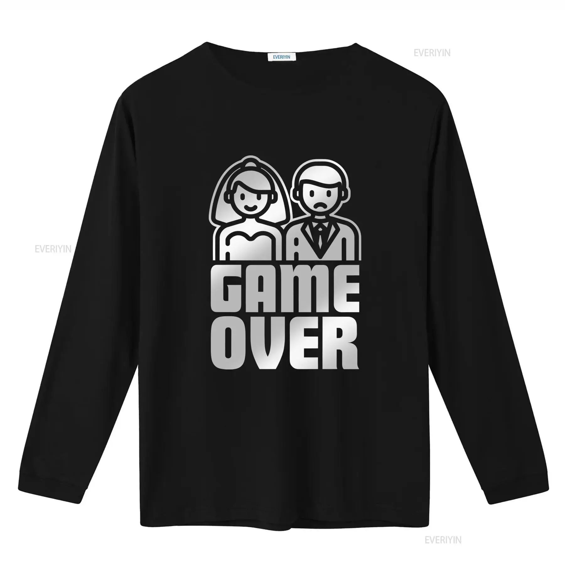 Camiseta divertida GAME OVER p - Men'S Grooming For Wedding reseña y precio