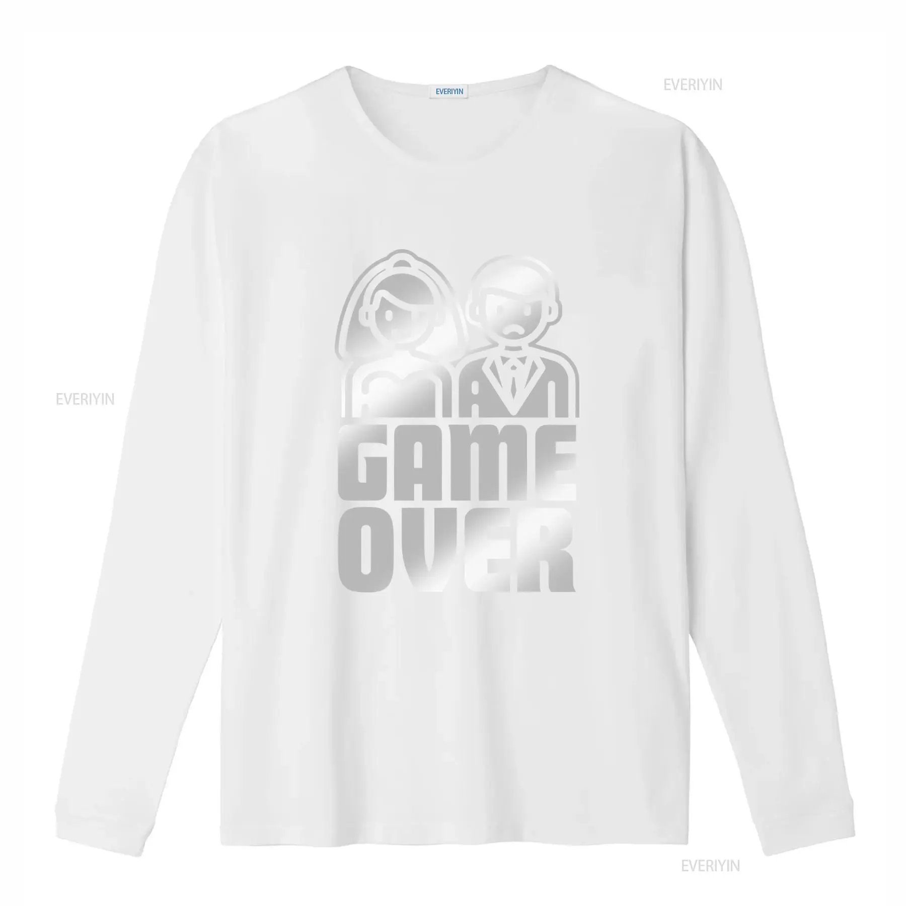 Camiseta divertida GAME OVER p - Men'S Grooming For Wedding reseña y precio