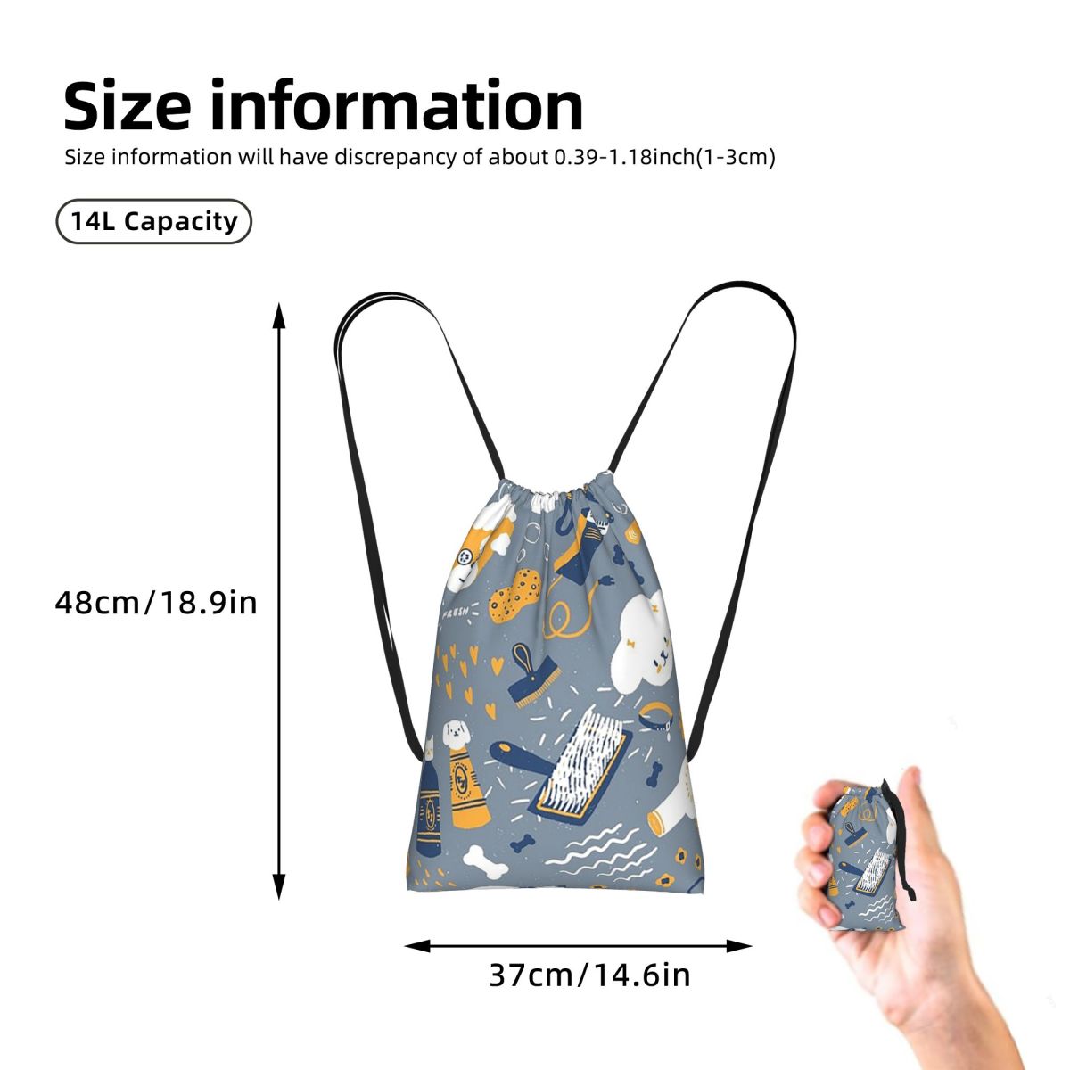 Mochilas con estampado canino  - Men'S Grooming Bag reseña y precio